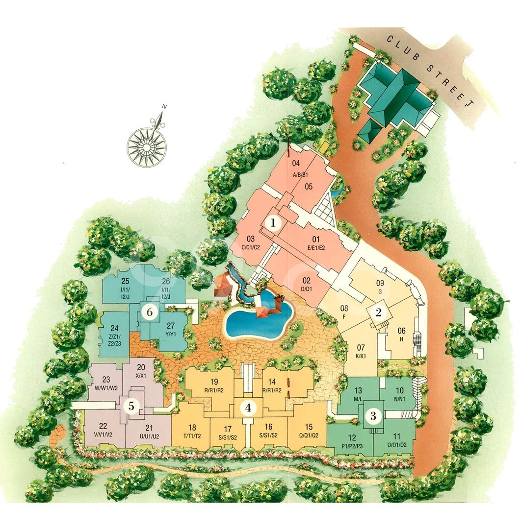 Emerald Garden Site Plan